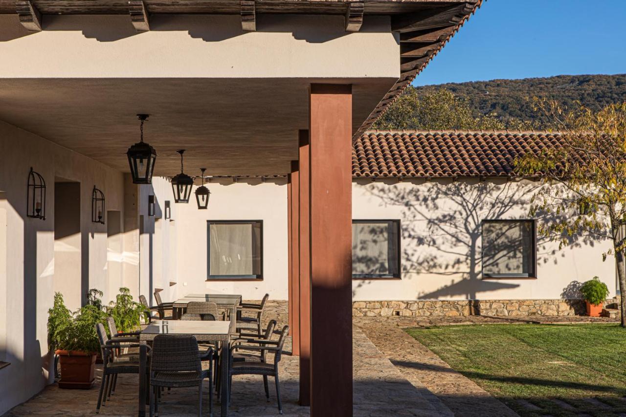 Casa Rural Los Tres Lugares San Martín de Trevejo Exteriör bild